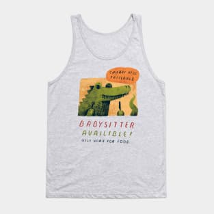 croc baby sitter Tank Top